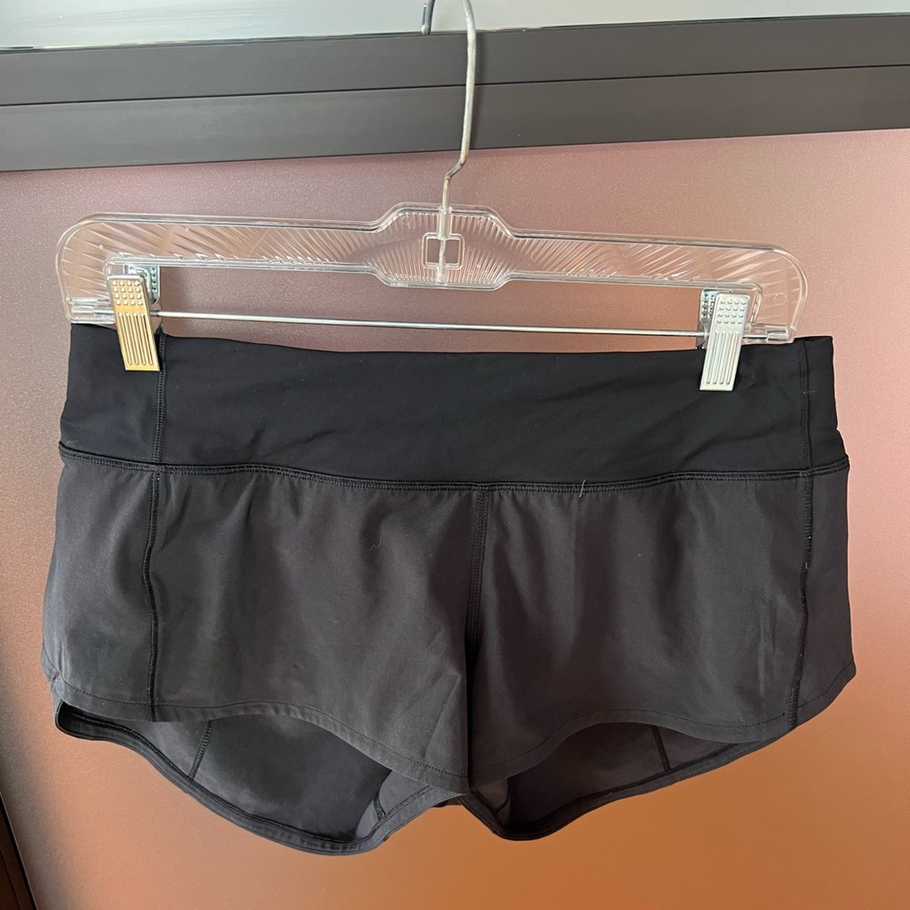 Lululemon running  shorts size 6